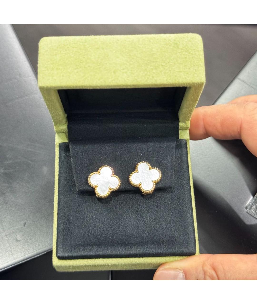 VAN CLEEF & ARPELS Белые серьги, фото 3