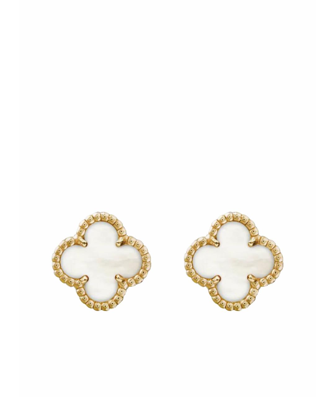 VAN CLEEF & ARPELS Белые серьги, фото 1