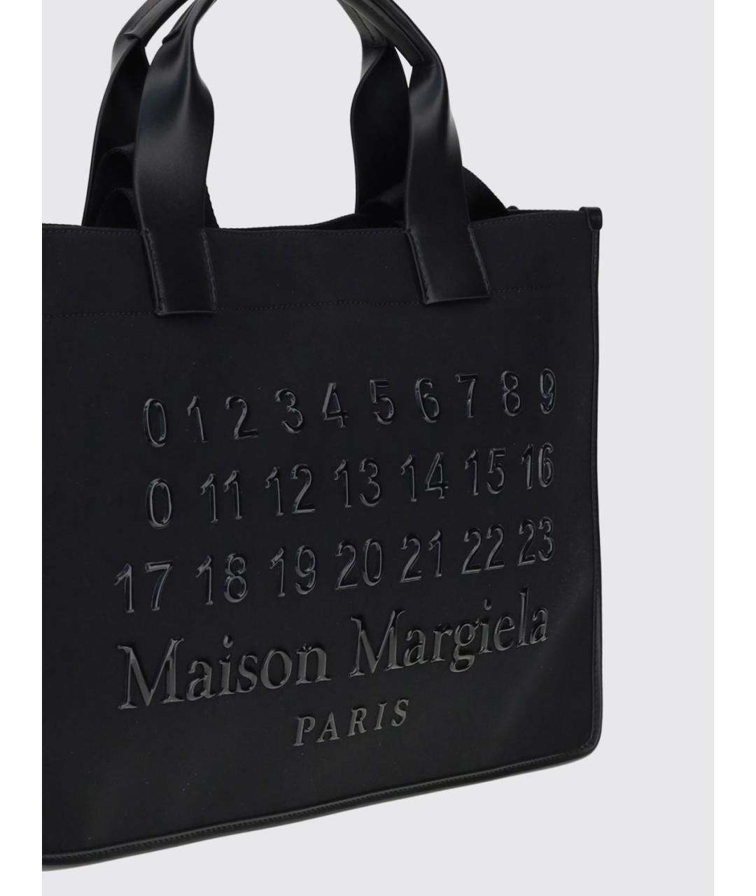 MAISON MARGIELA Черная сумка тоут, фото 3