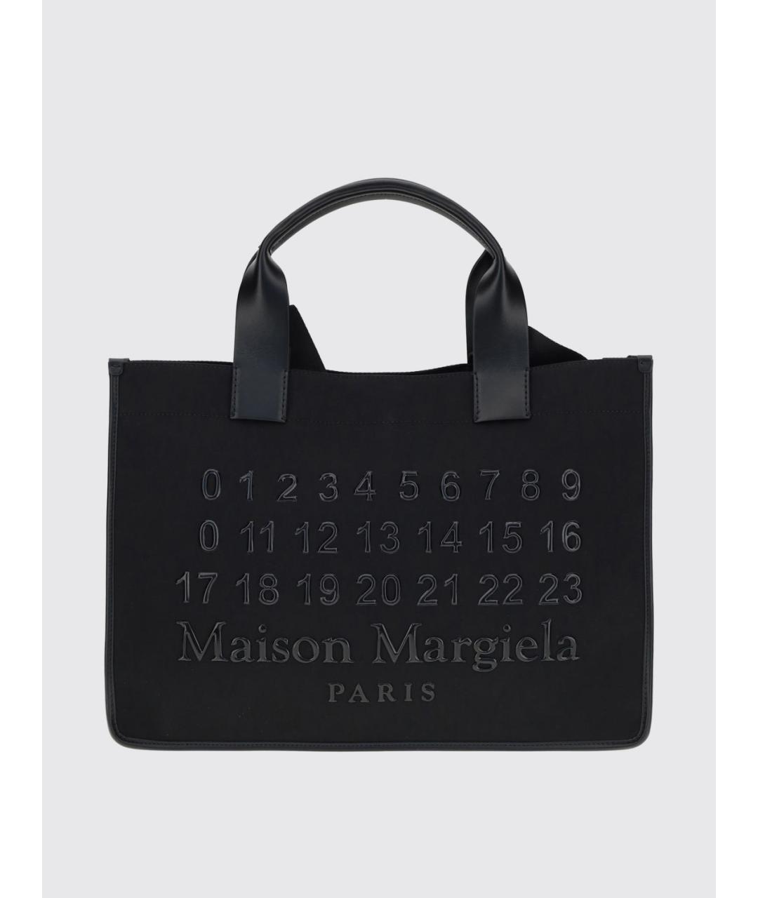 MAISON MARGIELA Черная сумка тоут, фото 4