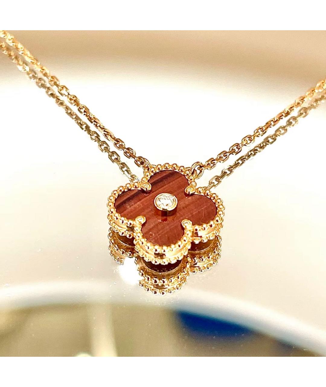 VAN CLEEF & ARPELS Красная подвеска, фото 3