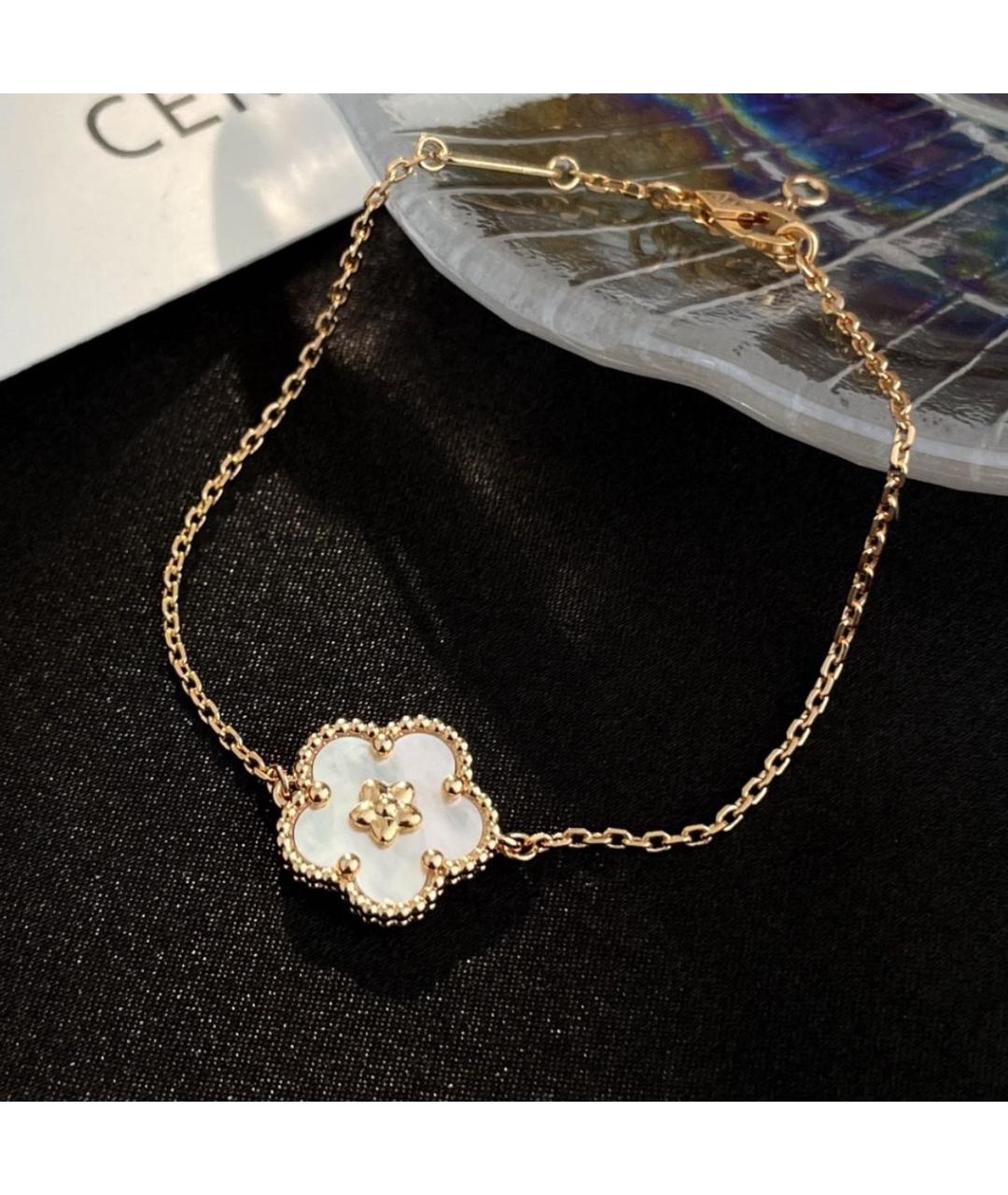 VAN CLEEF & ARPELS Белый браслет, фото 4