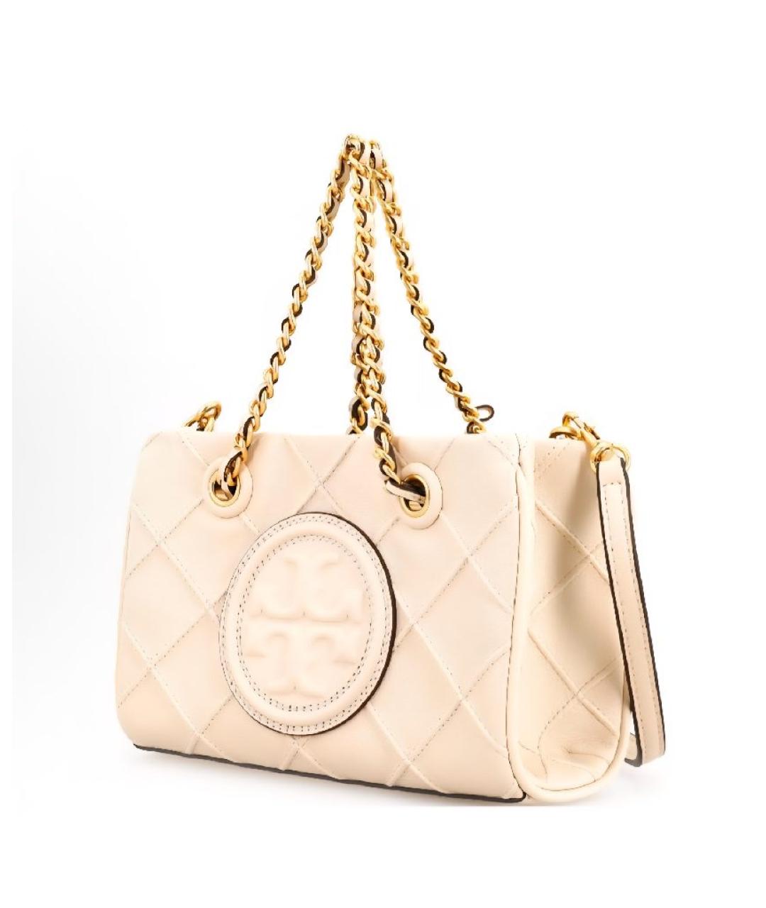 TORY BURCH Бежевая сумка тоут, фото 2
