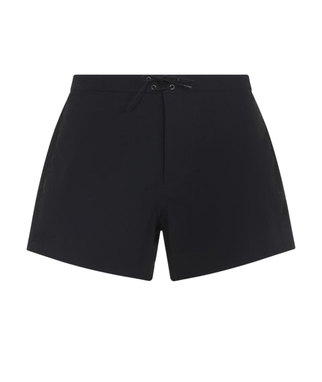 SAINT LAURENT Черные полиамидовые шорты, фото 1
