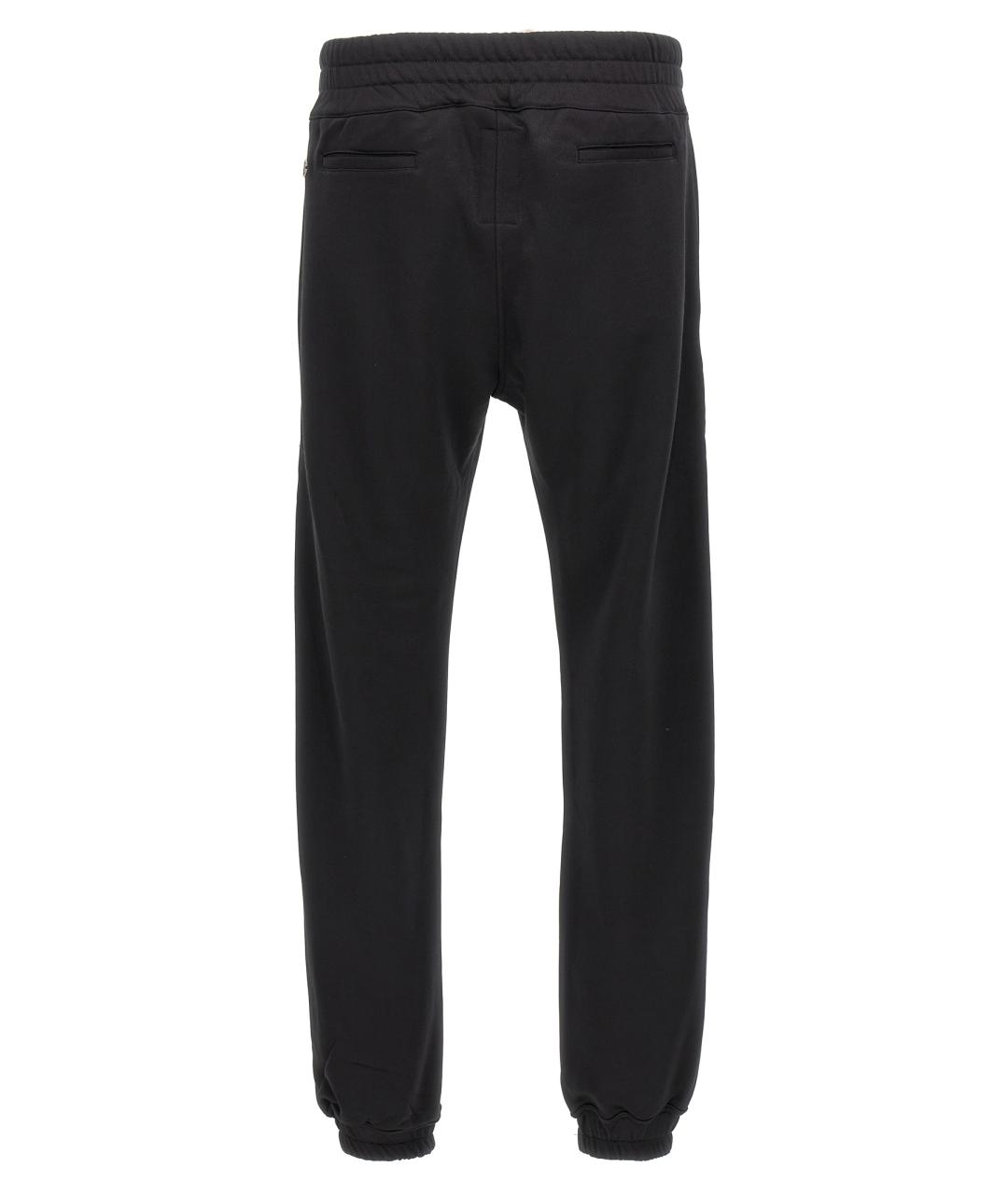 RICK OWENS Черные полиамидовые повседневные брюки, фото 2