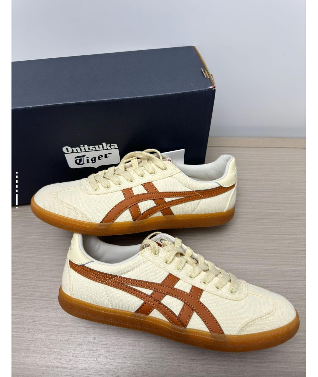 ONITSUKA TIGER Бежевые кроссовки, фото 5