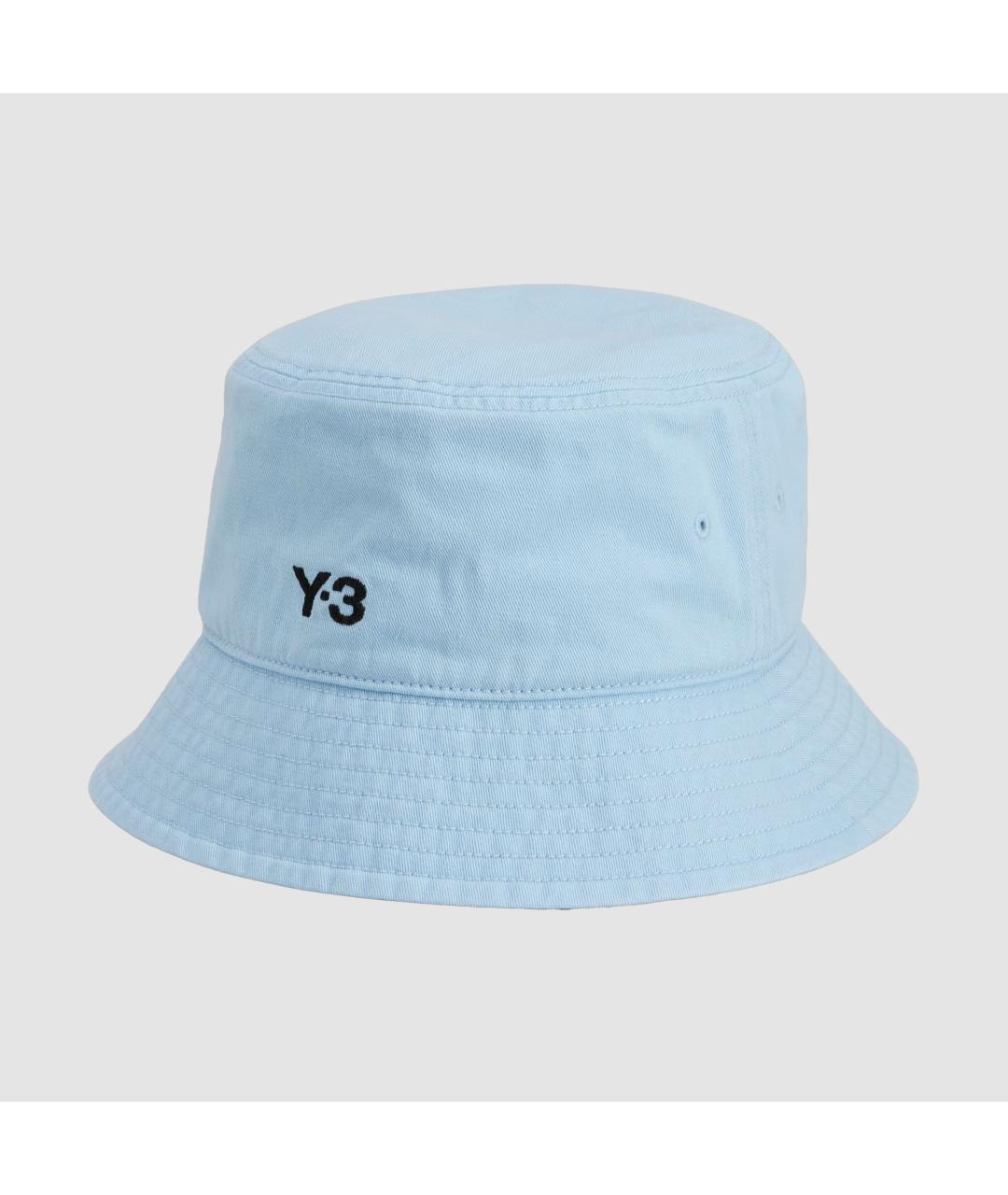Y-3 Голубая хлопковая шляпа, фото 2