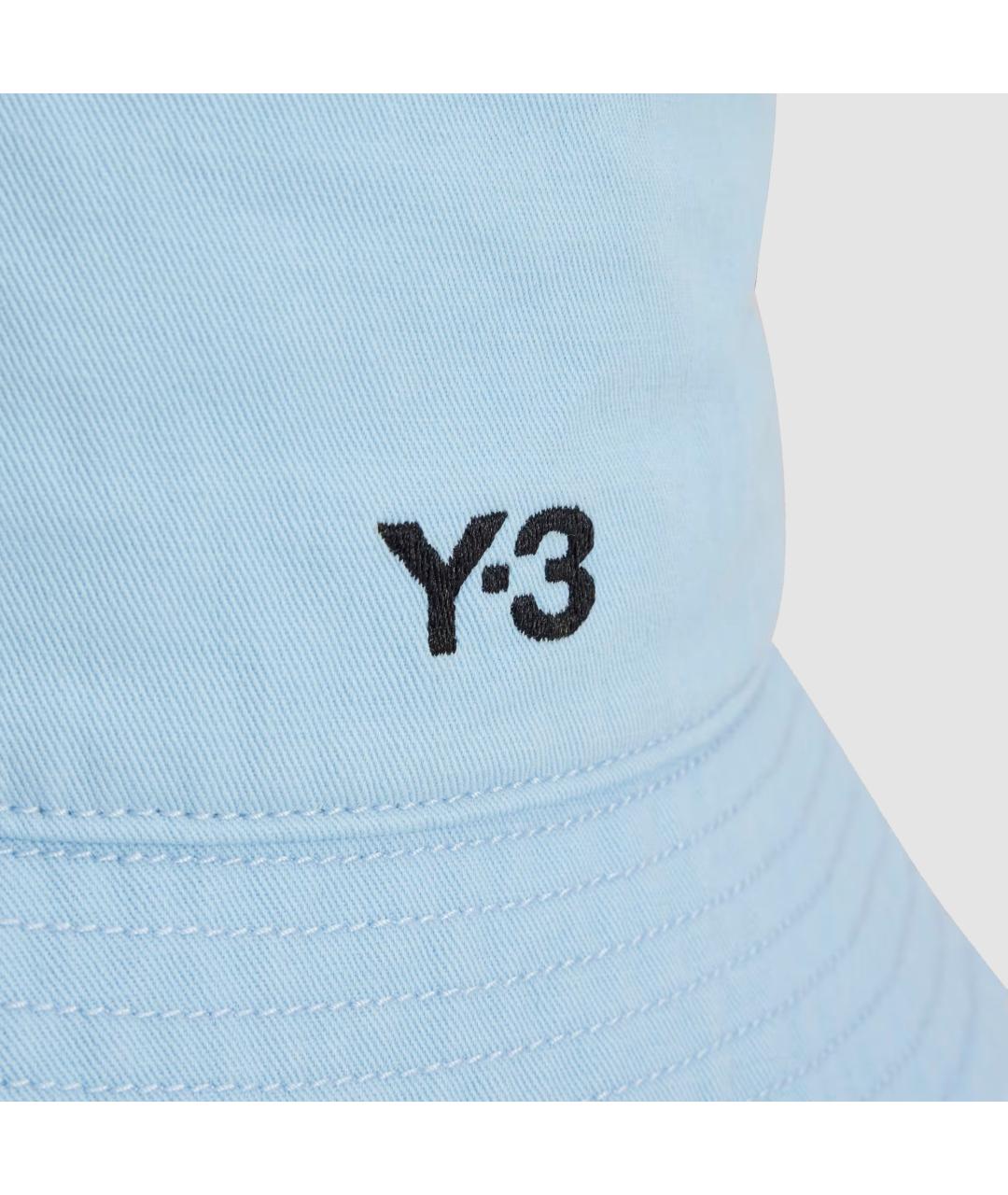Y-3 Голубая хлопковая шляпа, фото 4