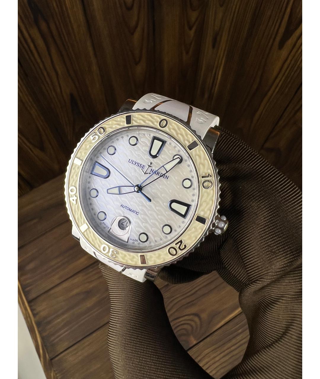 Ulysse Nardin Белые часы, фото 2