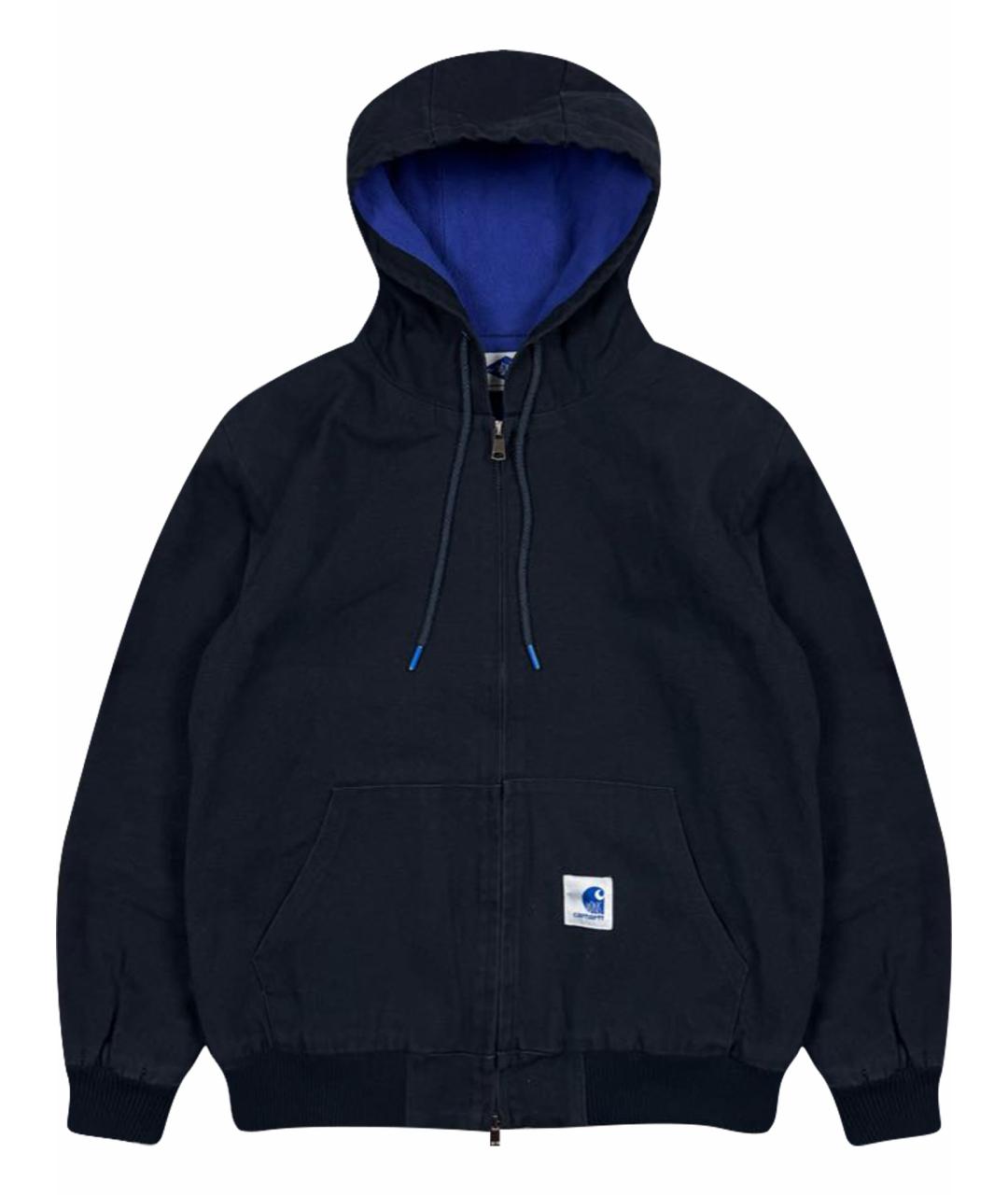 CARHARTT Темно-синяя хлопковая куртка, фото 1