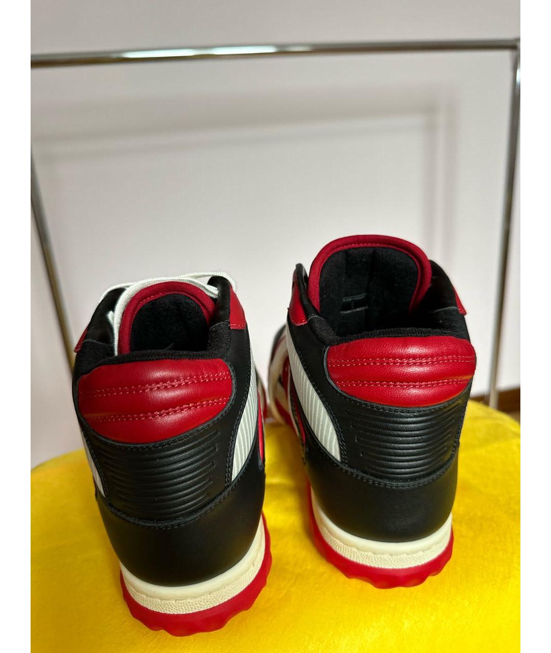GUCCI Кожаные кроссовки, фото 4