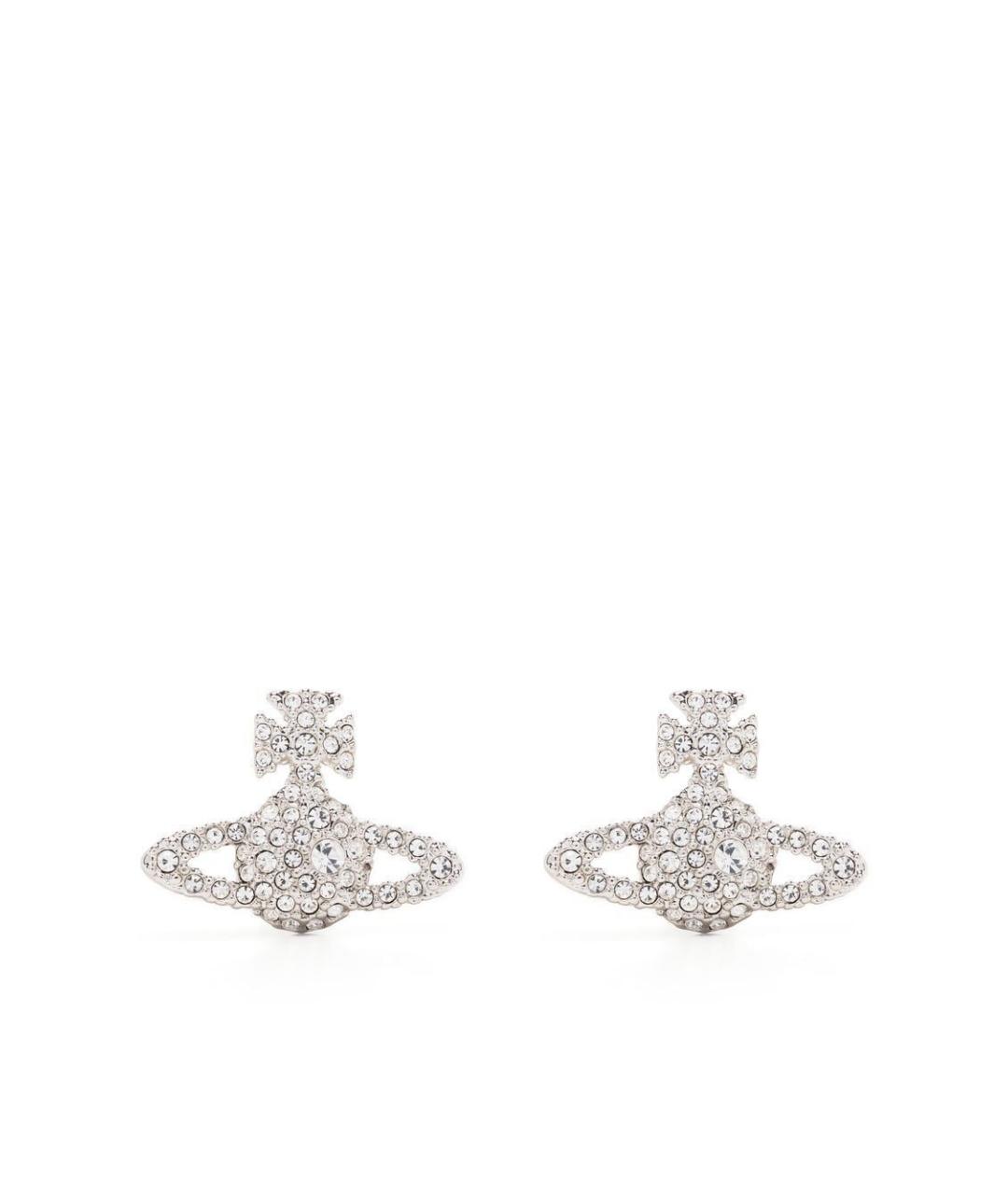 VIVIENNE WESTWOOD Серебряные металлические серьги, фото 1