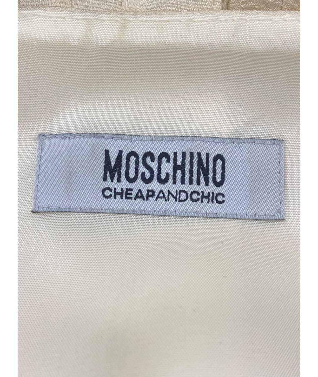 MOSCHINO Черное повседневное платье, фото 3