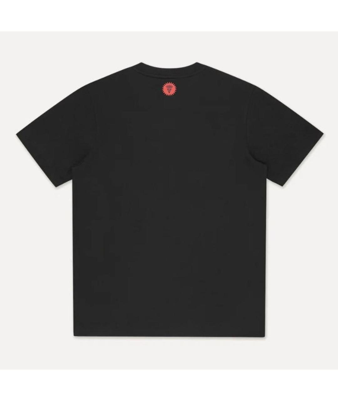 BILLIONAIRE BOYS CLUB Черная хлопковая футболка, фото 2