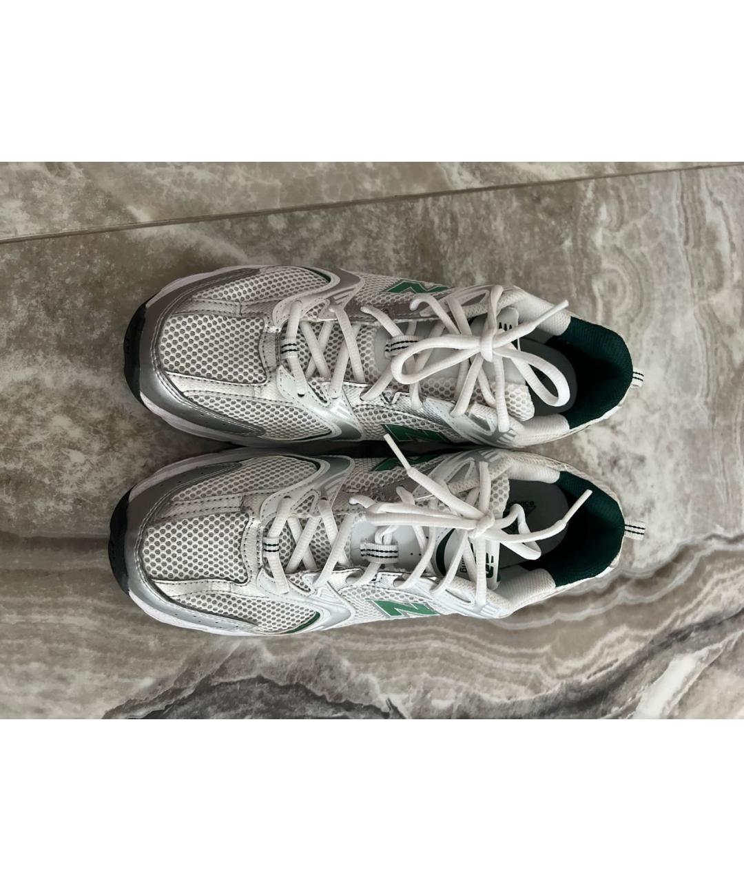 NEW BALANCE Белые низкие кроссовки / кеды, фото 2