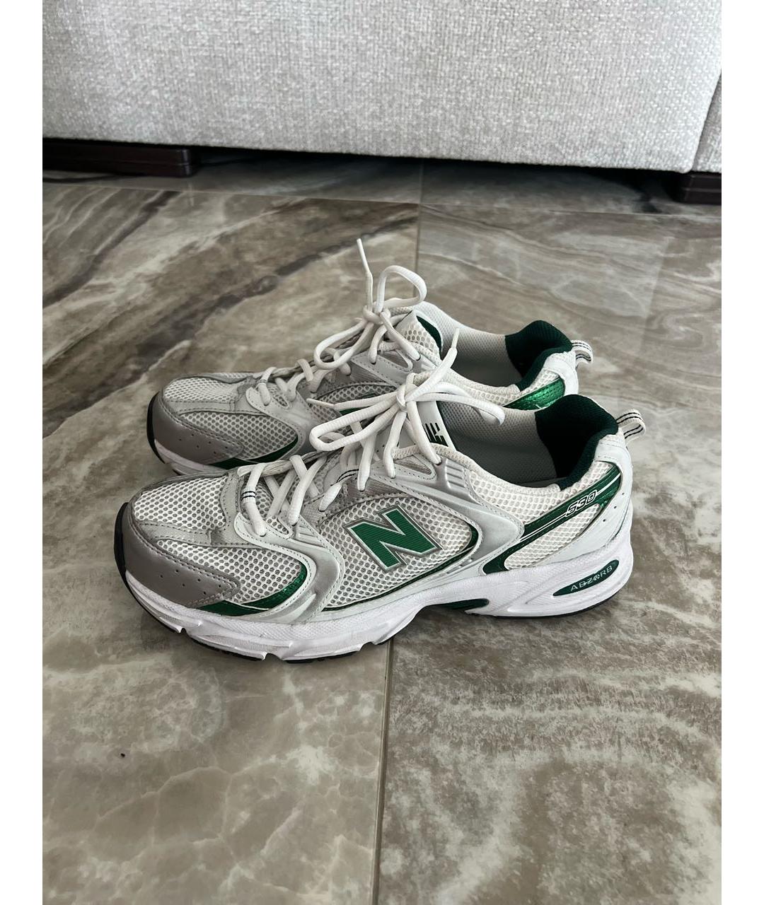 NEW BALANCE Белые низкие кроссовки / кеды, фото 5