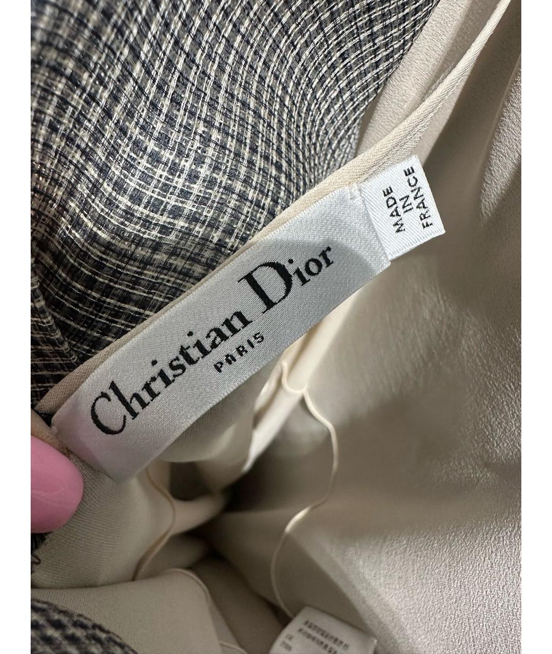CHRISTIAN DIOR Черное повседневное платье, фото 3