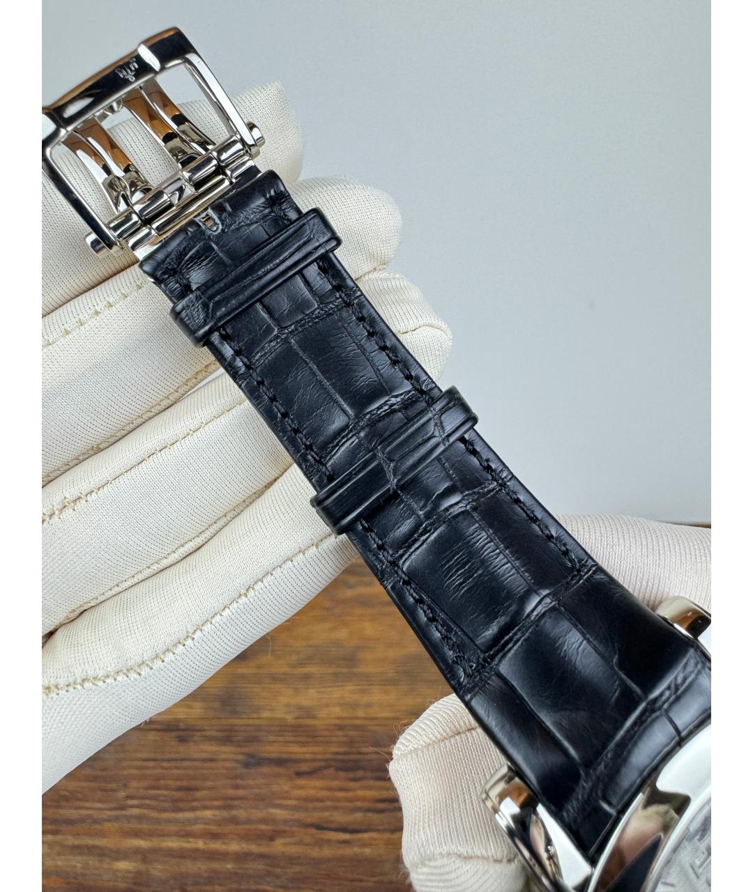Ulysse Nardin Черные часы из белого золота, фото 9