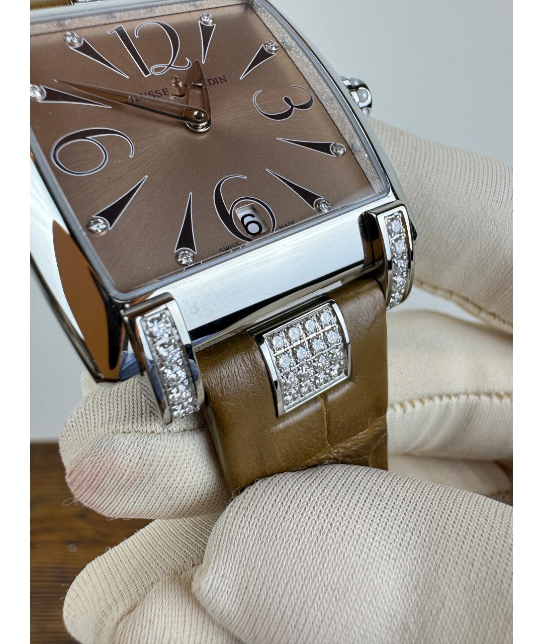 Ulysse Nardin Бежевые часы, фото 6