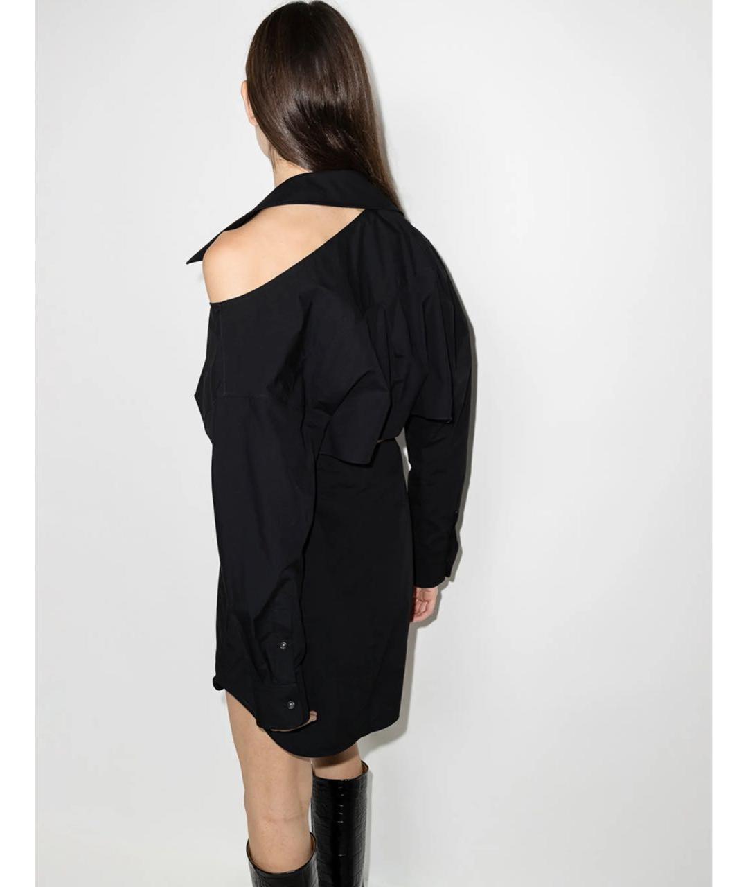 ALEXANDER WANG Черное коктейльное платье, фото 3