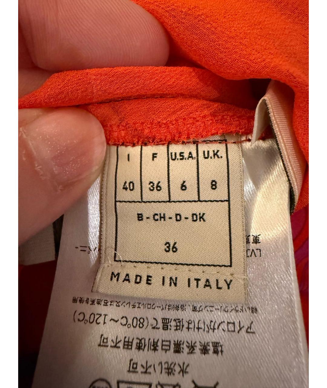 EMILIO PUCCI Мульти шелковое коктейльное платье, фото 4