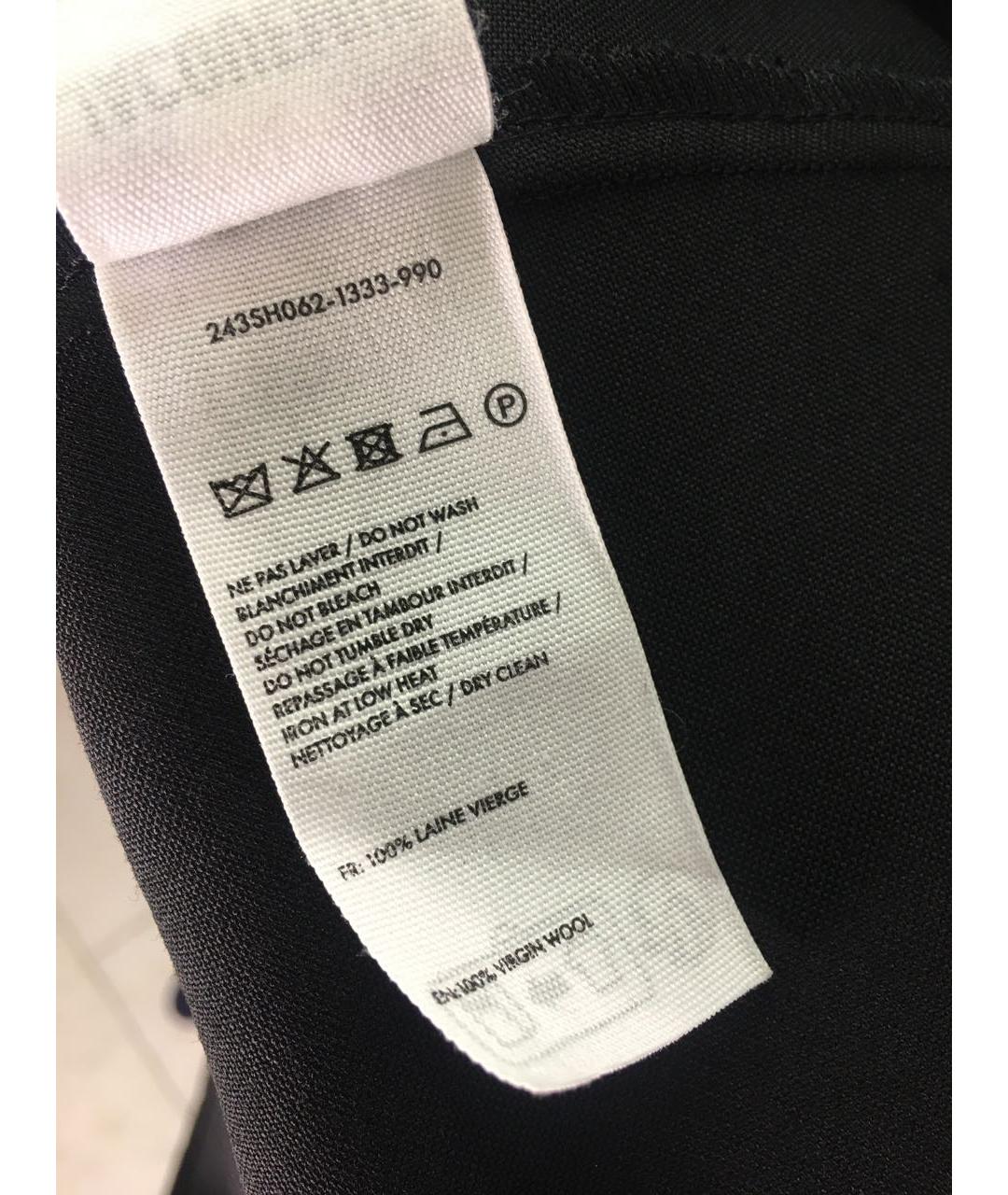 JACQUEMUS Черная шерстяная рубашка, фото 6