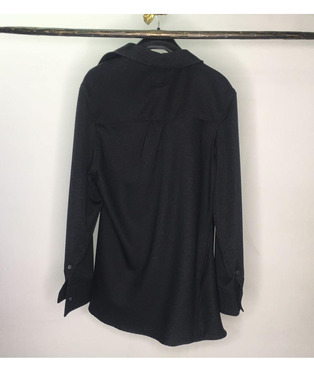 JACQUEMUS Черная шерстяная рубашка, фото 2