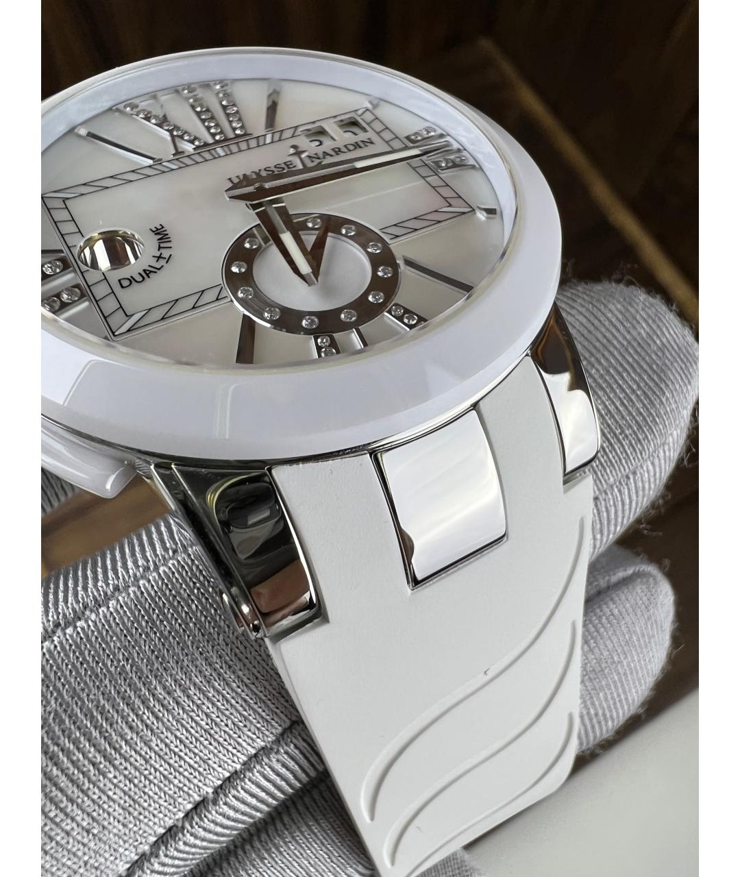Ulysse Nardin Белые часы, фото 3