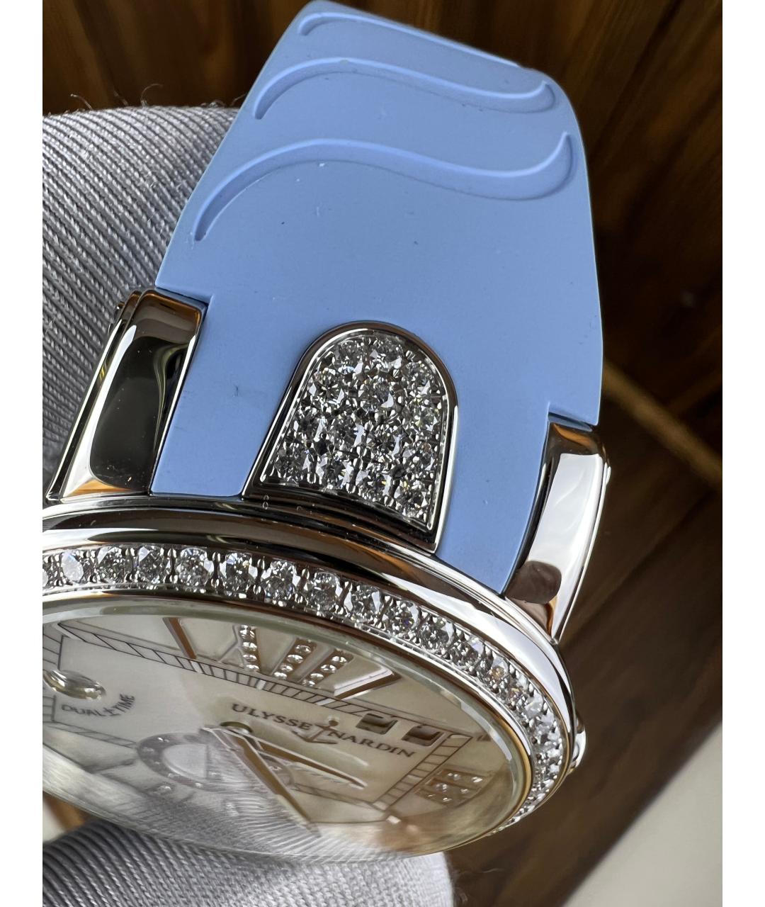 Ulysse Nardin Голубые часы, фото 4