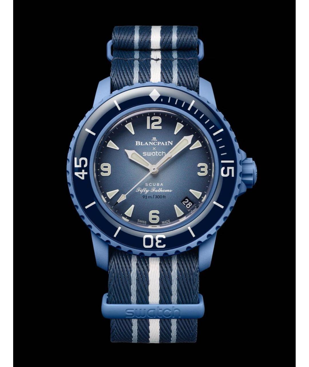 Swatch Синие часы, фото 9