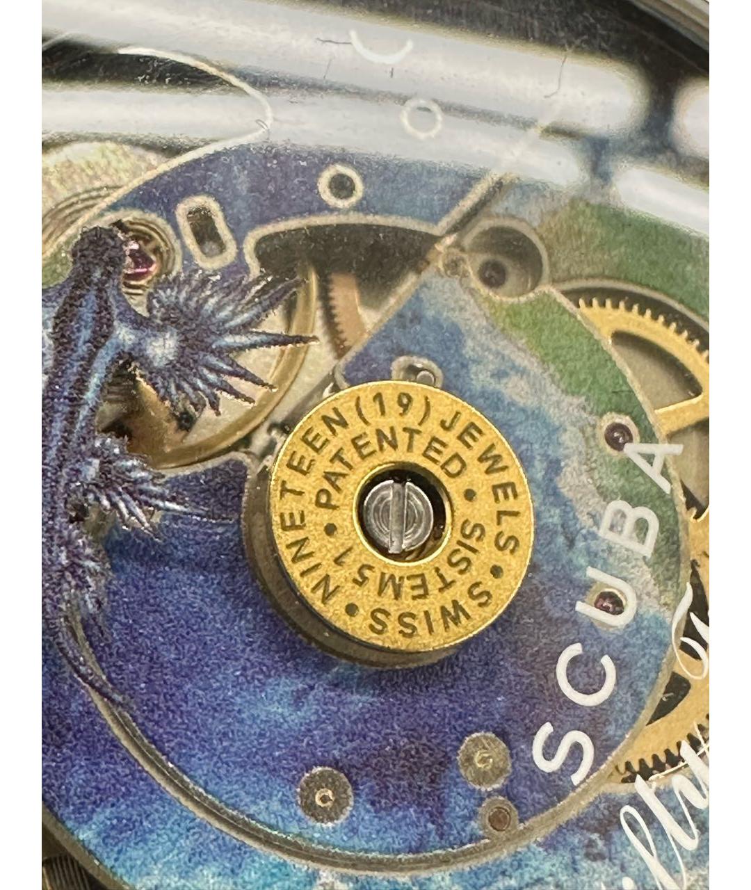 Swatch Синие часы, фото 7