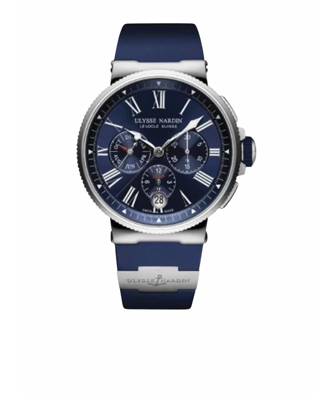 Ulysse Nardin Темно-синие часы, фото 1