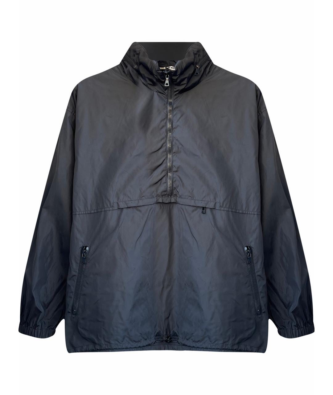 JIL SANDER Черная полиэстеровая куртка, фото 1