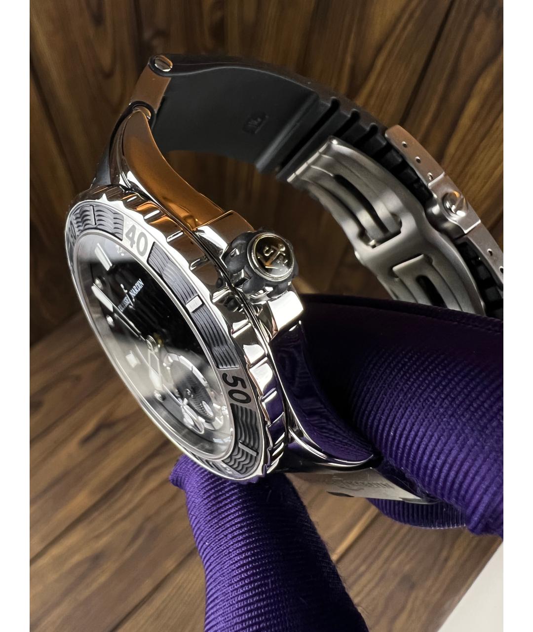 Ulysse Nardin Черные часы, фото 3