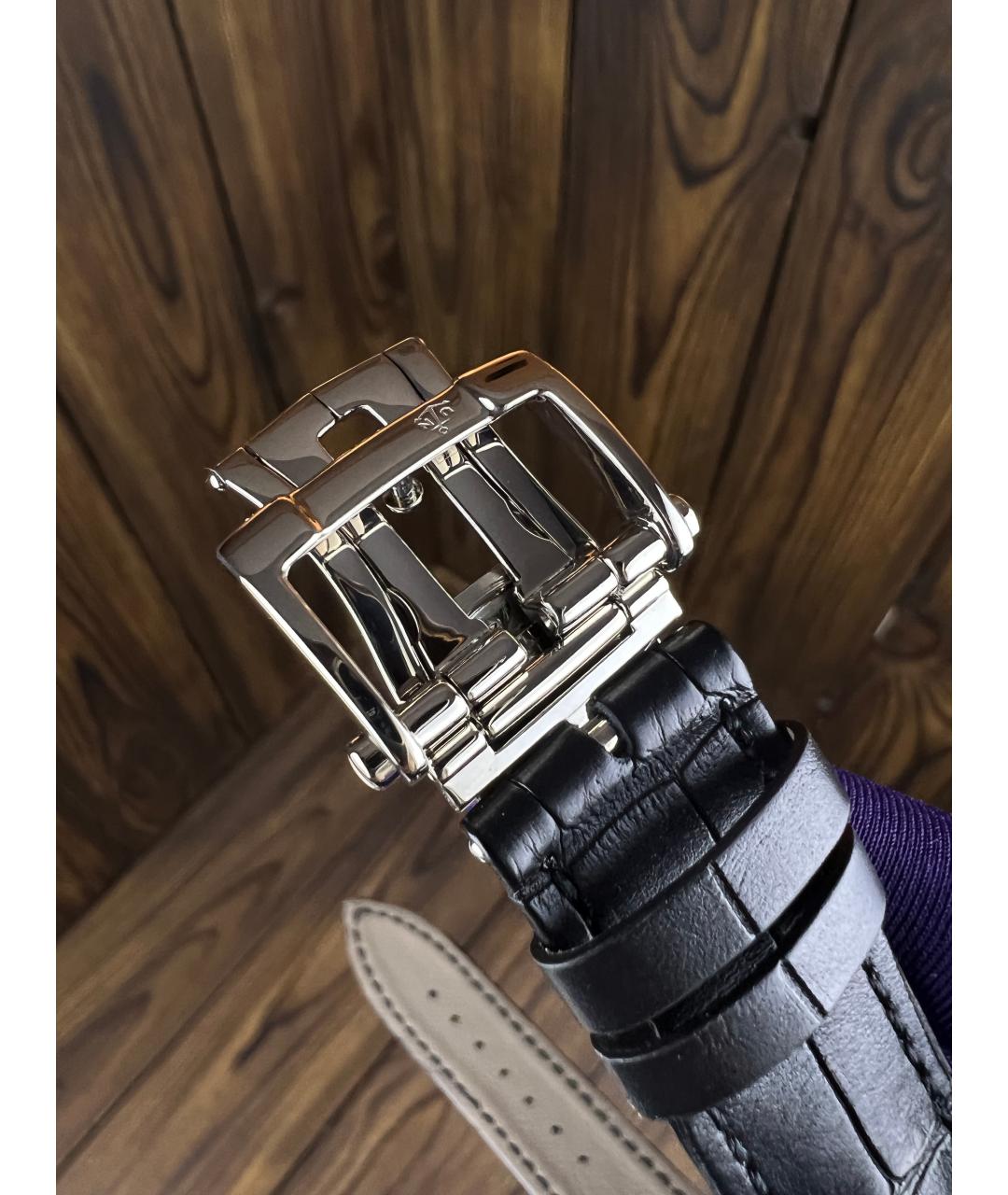 Ulysse Nardin Черные часы из белого золота, фото 7