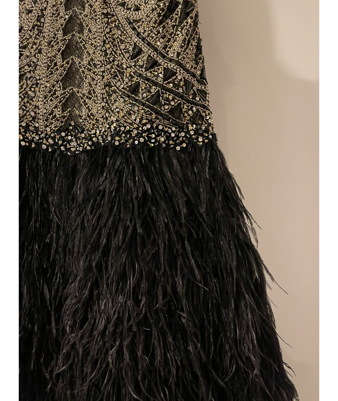 TERANI COUTURE Черное полиэстеровое вечернее платье, фото 4