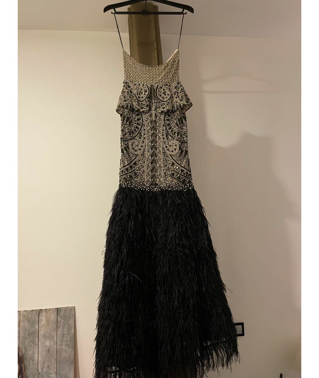 TERANI COUTURE Черное полиэстеровое вечернее платье, фото 2