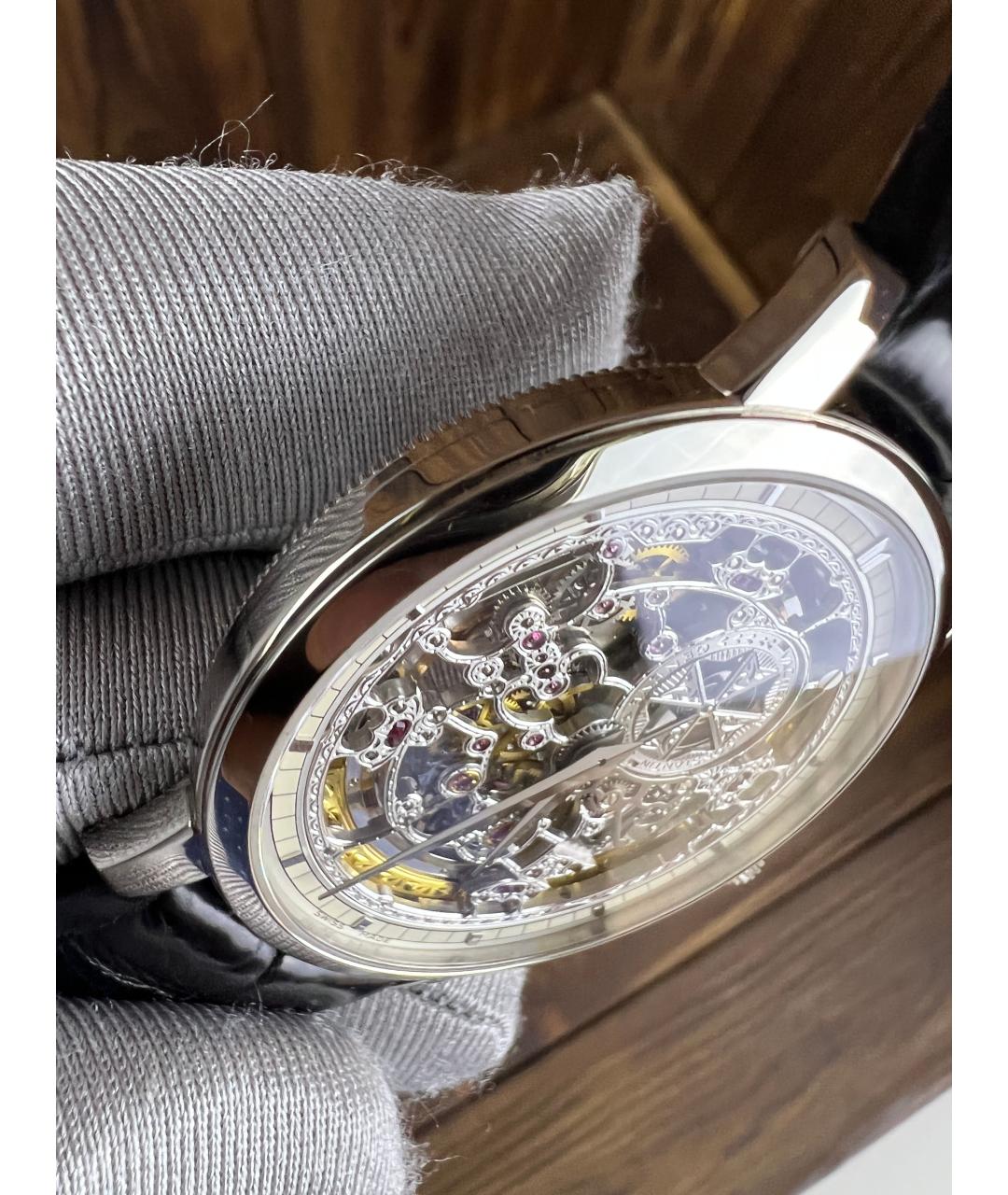 VACHERON CONSTANTIN Черные часы из белого золота, фото 4