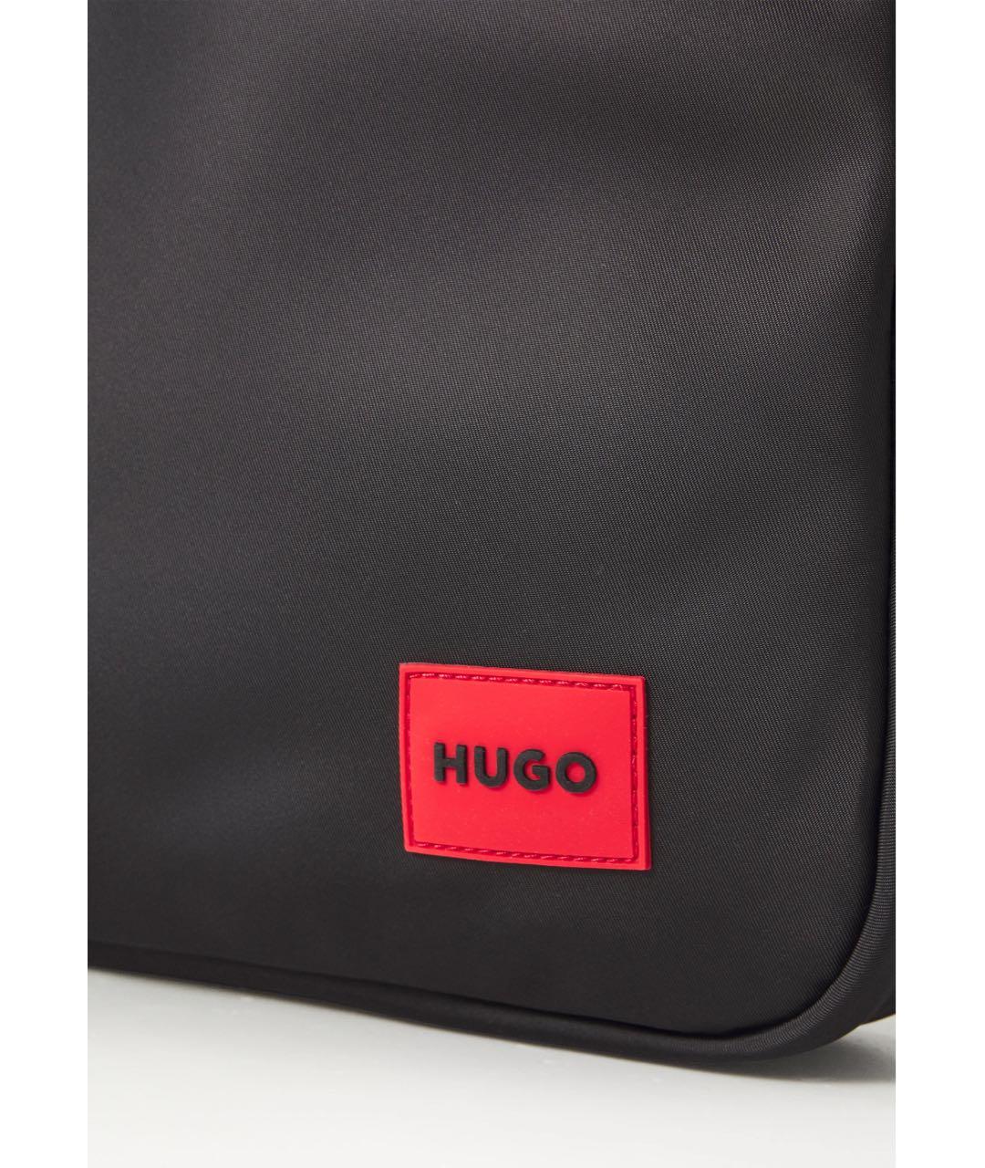 HUGO BOSS Черный синтетический портфель, фото 4