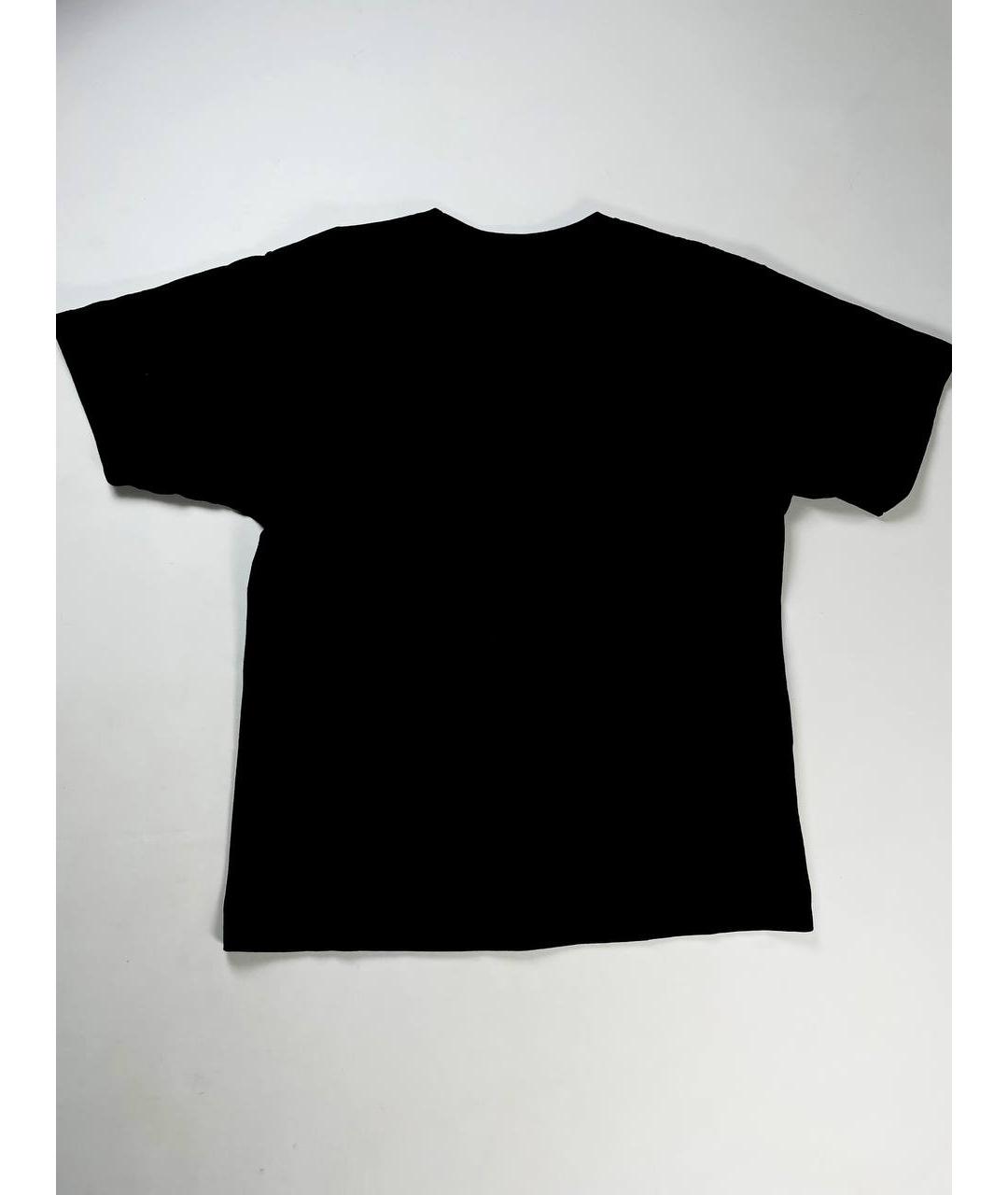 BAPE Черная хлопковая футболка, фото 4
