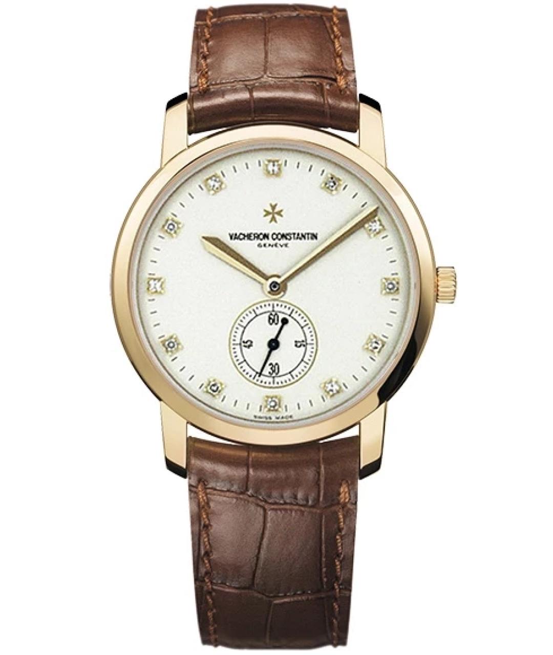 VACHERON CONSTANTIN Коричневые часы из желтого золота, фото 3