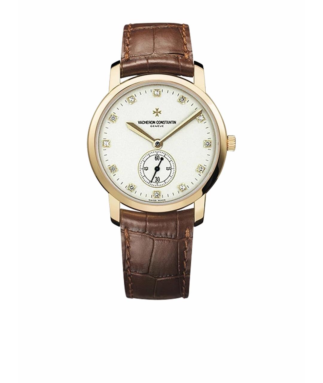 VACHERON CONSTANTIN Коричневые часы из желтого золота, фото 1