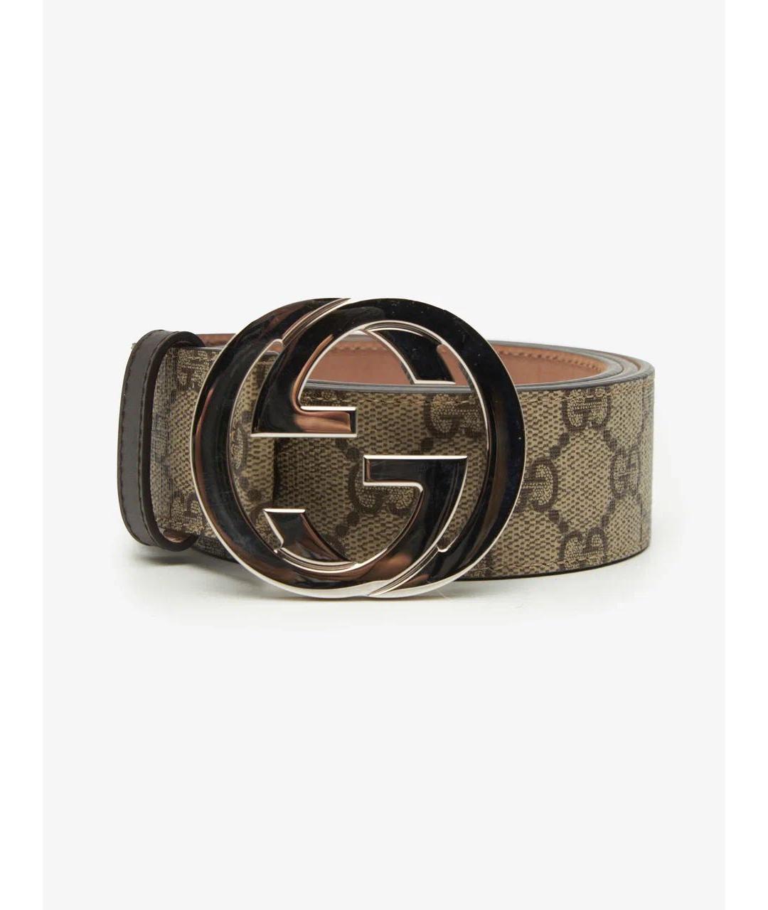 GUCCI Бежевый ремень, фото 2