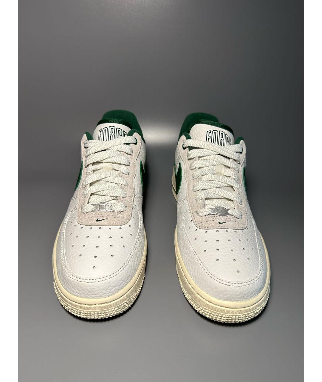 NIKE Зеленые кожаные кроссовки, фото 2
