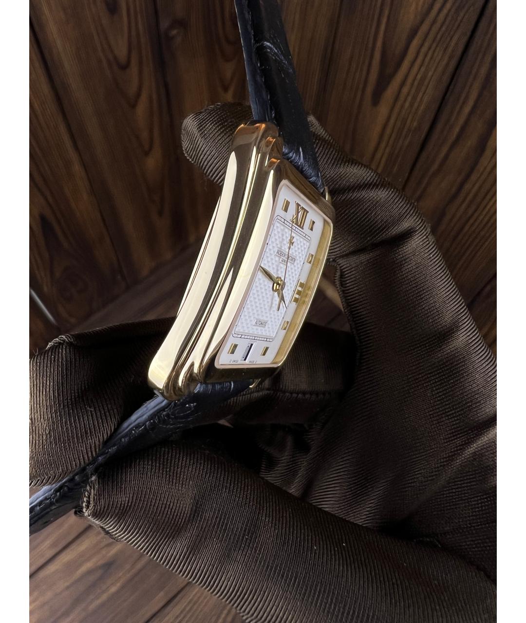 VACHERON CONSTANTIN Черные часы из желтого золота, фото 5