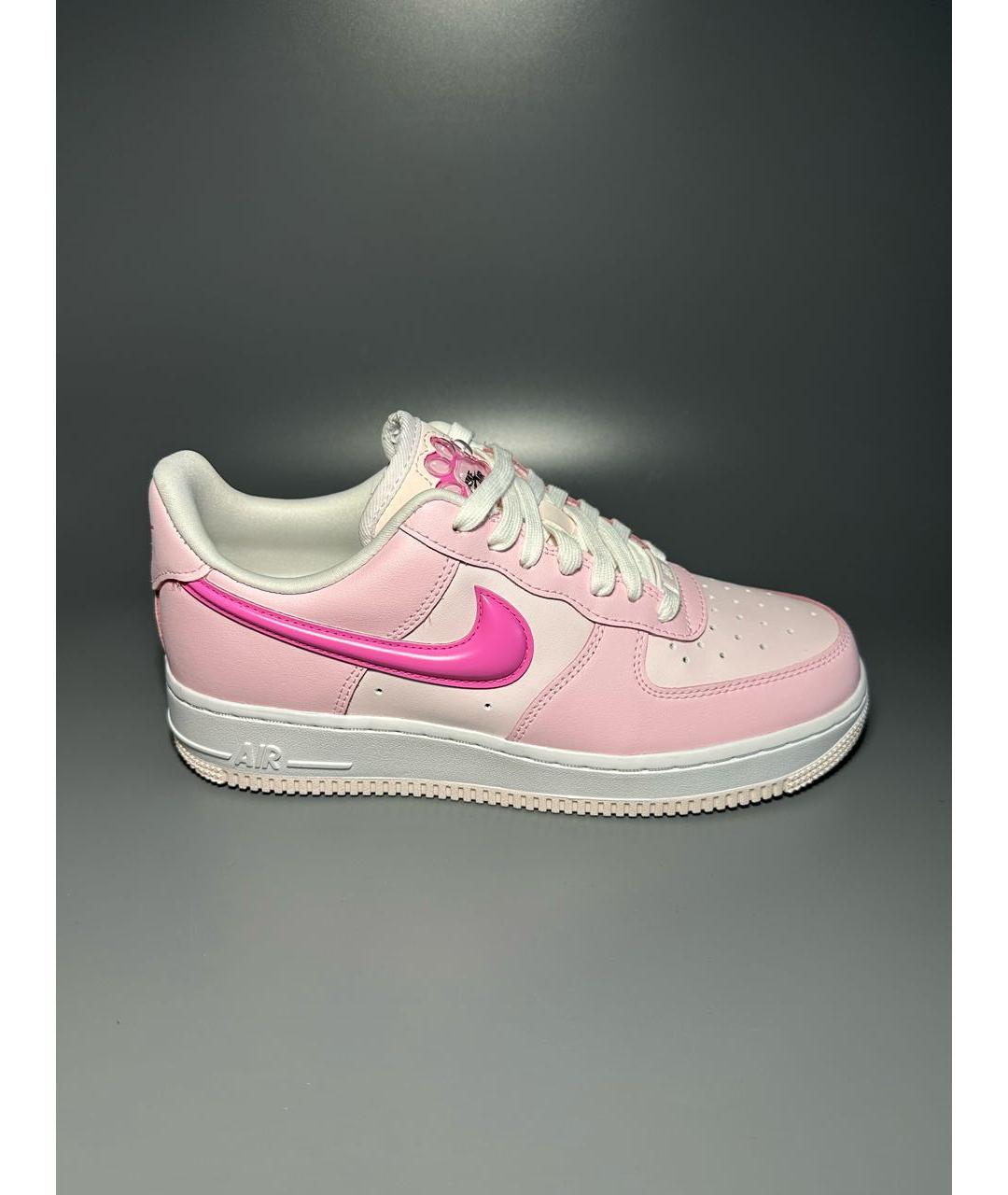 NIKE Розовые кожаные кроссовки, фото 9
