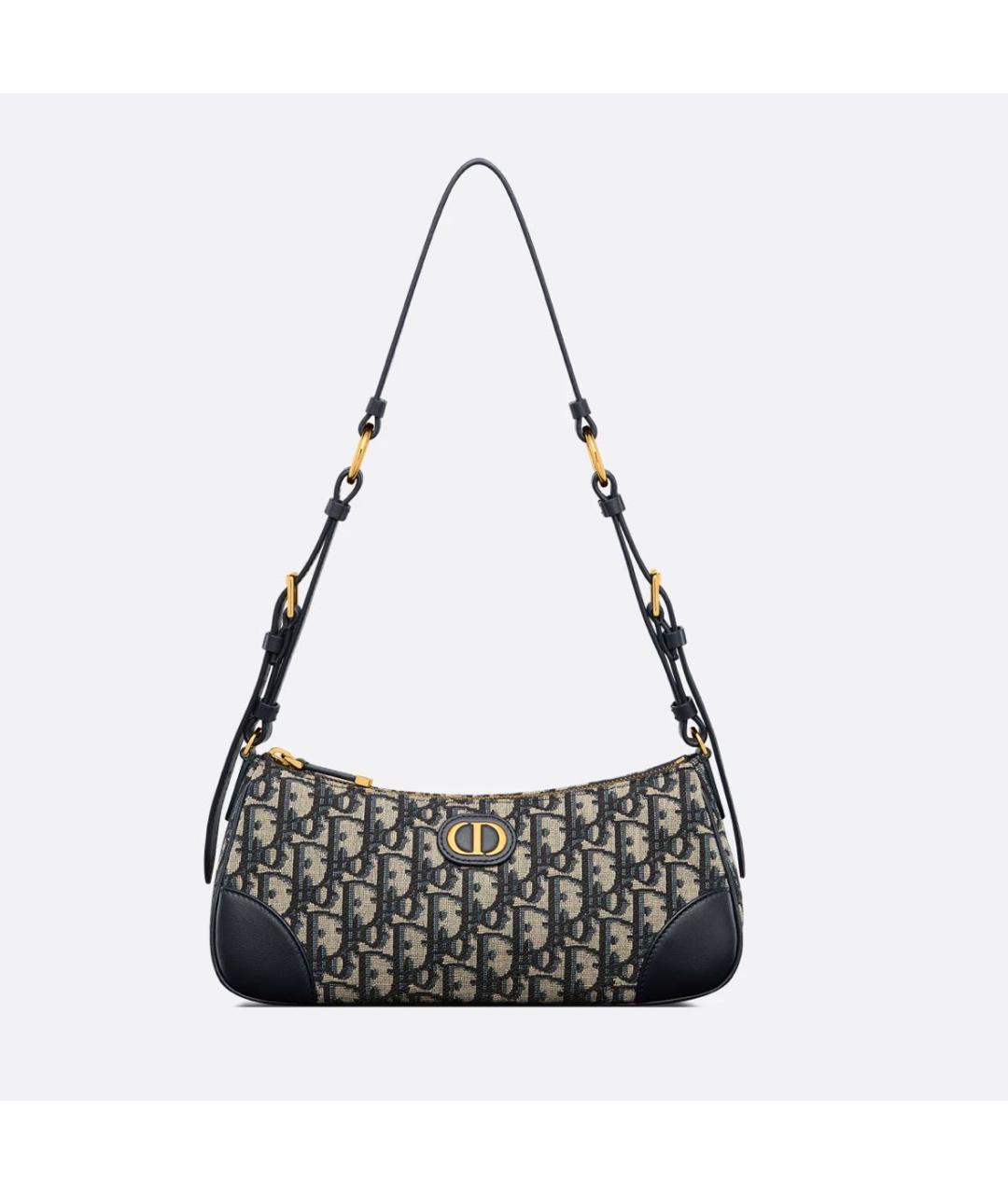 CHRISTIAN DIOR Синяя сумка тоут, фото 4