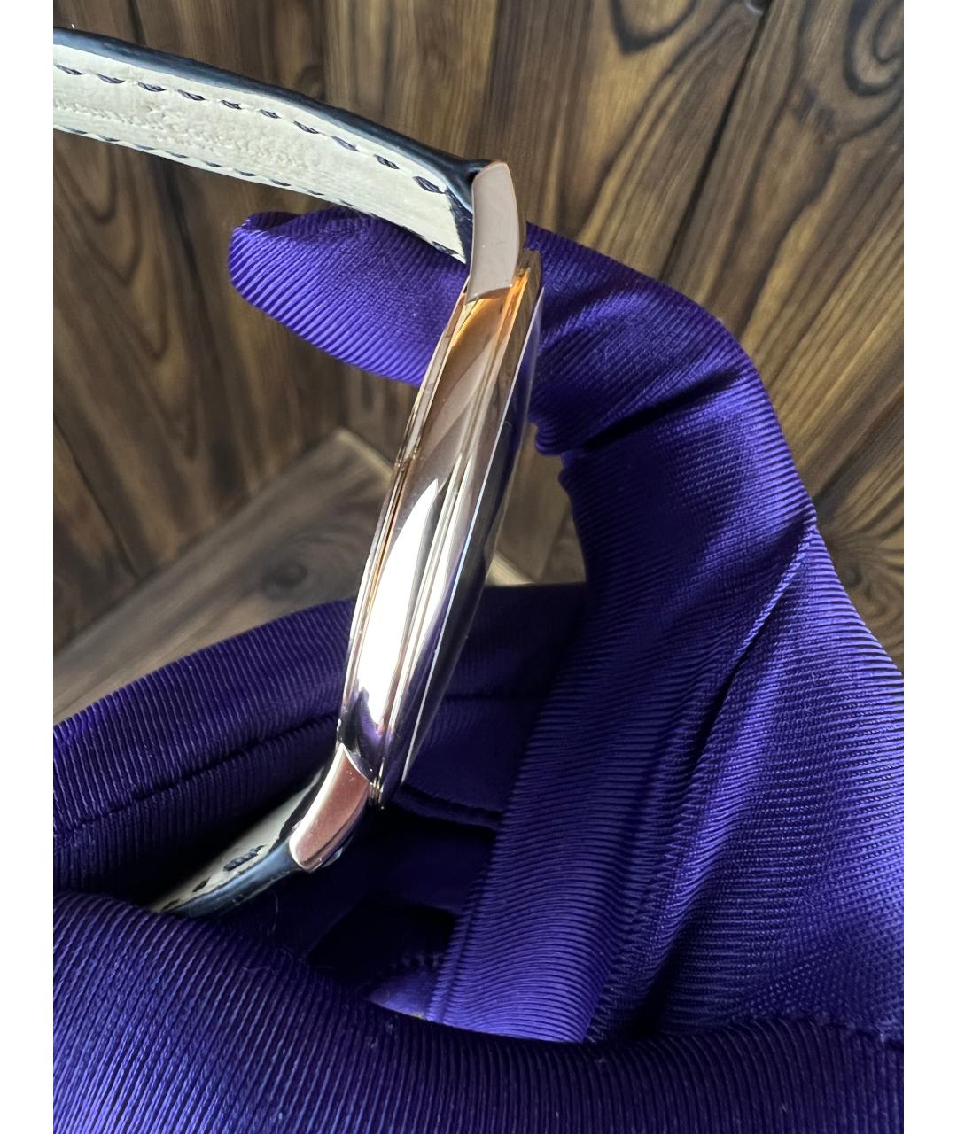 VACHERON CONSTANTIN Черные часы из розового золота, фото 3