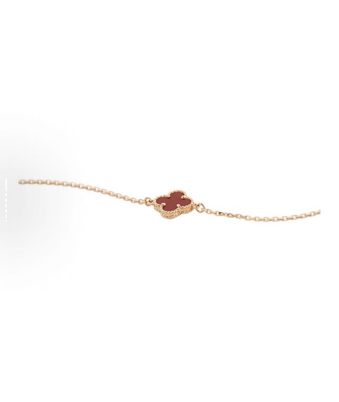 VAN CLEEF & ARPELS Красный браслет из желтого золота, фото 3