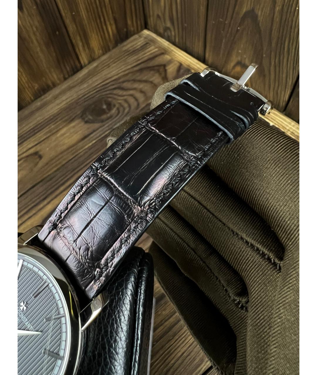 VACHERON CONSTANTIN Черные часы из белого золота, фото 6